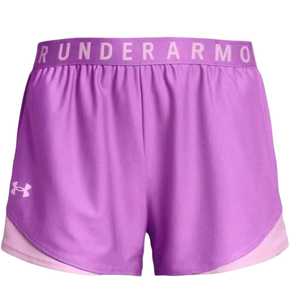 NWT!! Women's Under Armour Play Up 3.0 Purple Shorts Various Sizes